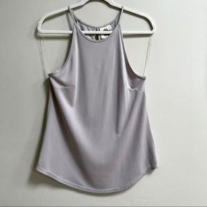 Francesca’s Collection Grey Alya Halter Neck Tank Top Size XS